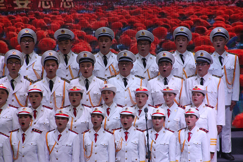 2021年庆祝建党100周年红歌大合唱角逐(图3)